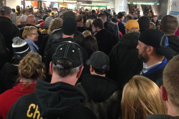 Crowd at Boston Garden