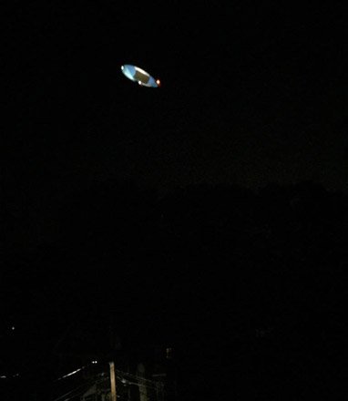 Blimp over Hyde Park