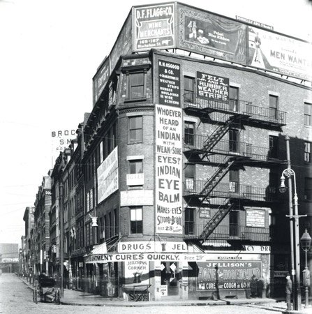 Old drugstore in Boston