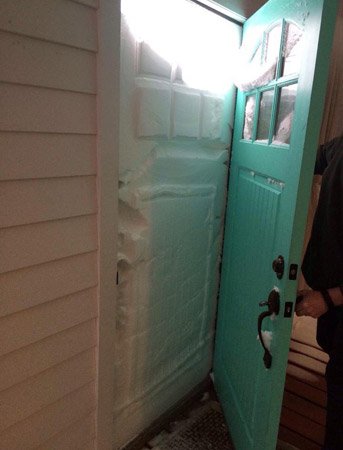 Snow door