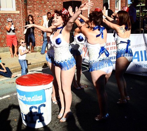 Fluffernutter dancers in Somerville