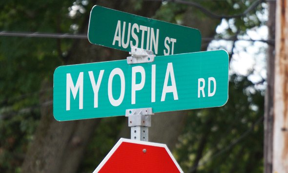 Myopia Road in Hyde Park