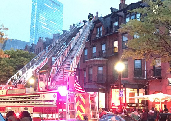 Newbury Street fire