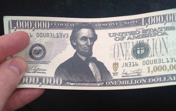 $1-million bill