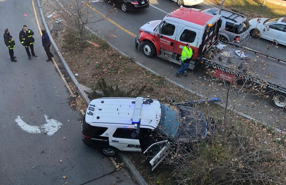 Damaged Revere cruiser