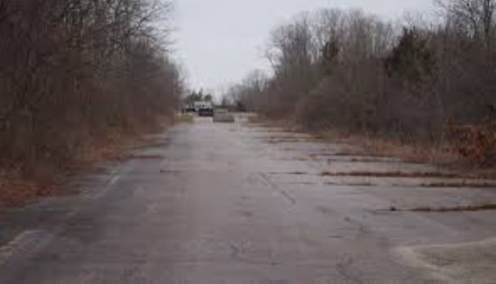 Never used portion of I-95 in Canton