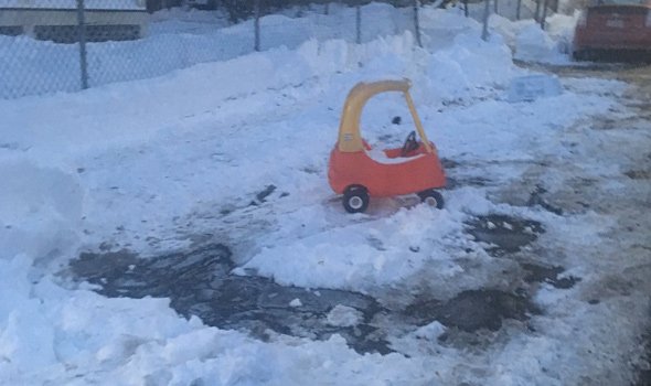 Space saver in Jamaica Plain