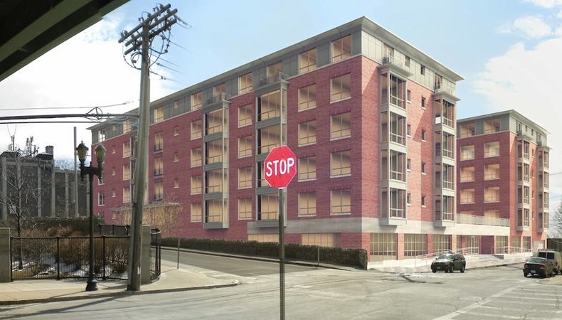 Proposed building on Bremen Street in East Boston