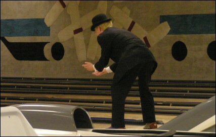 Fancy bowler in West Roxbury