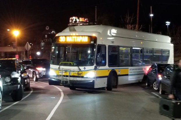 Dumbass parking in Roslindale Square