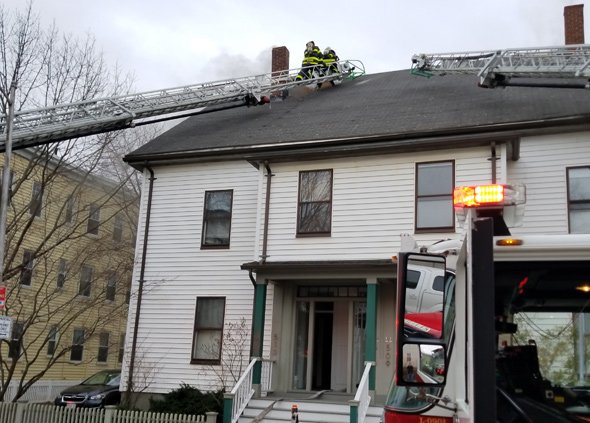 Fire on Putnam Street