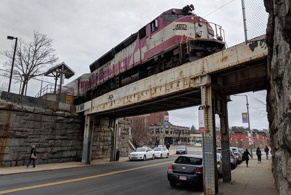 Robert Street train bridge