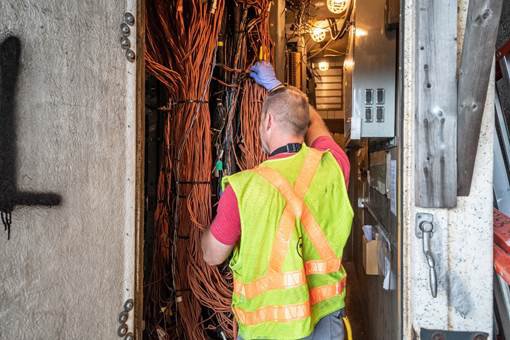 Working on Red Line wires