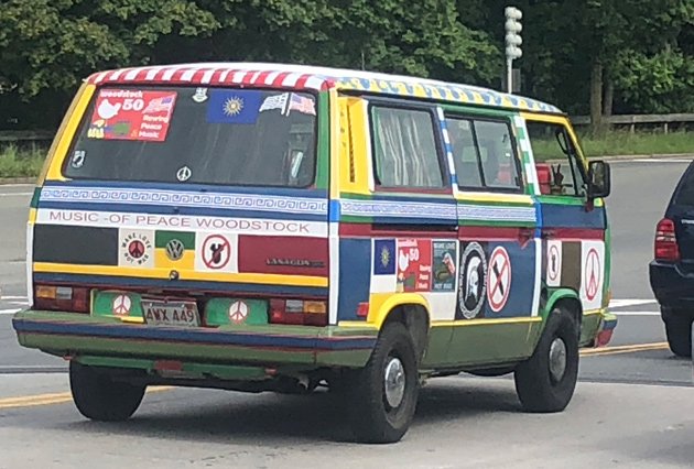 Woodstock van in Brighton