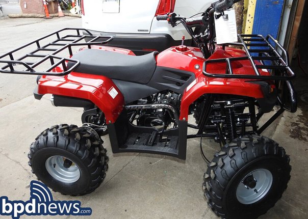 Seized ATV