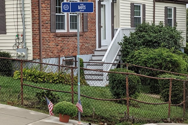 Mark Bavis Square in Roslindale