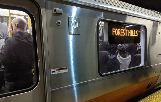 New Orange Line train