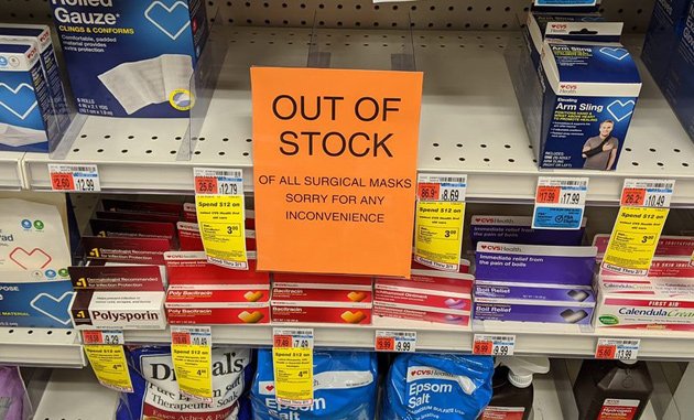 No masks at local CVS