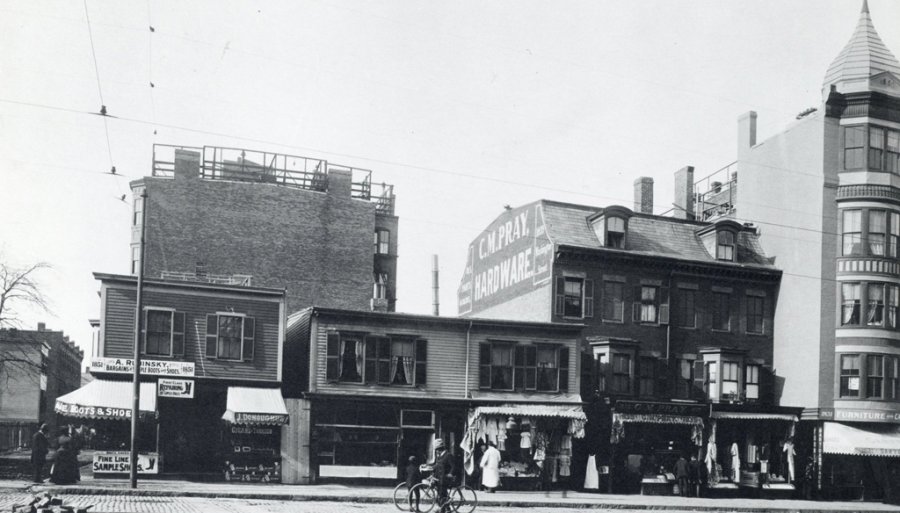 C.M. Pray hardware store in old Boston