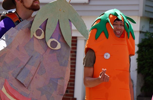 Carrot in the Dorchester Day parade