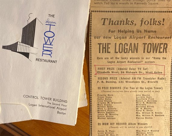 Woman wins color TV for naming a Logan restaurant