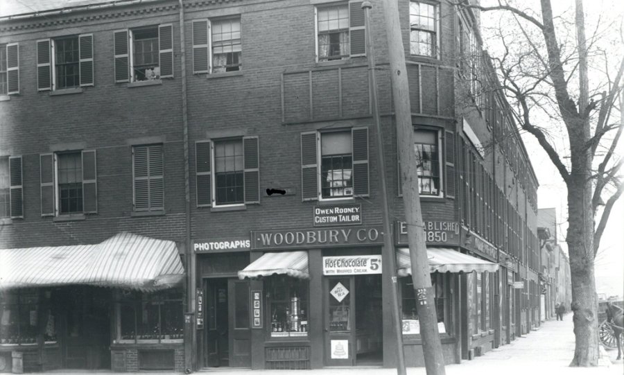 Hot chocolate for sale in old Boston