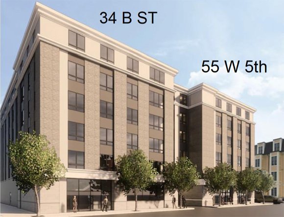 34 B Street rendering