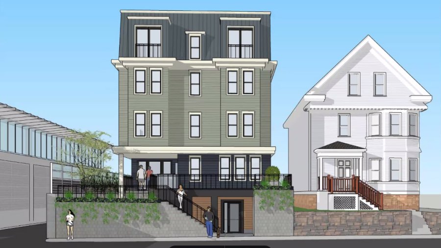 Rendering of 22 Freeman St.