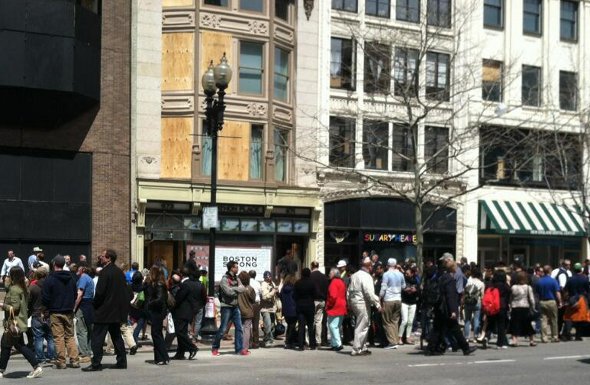 Marathon Sports on Boylston Street