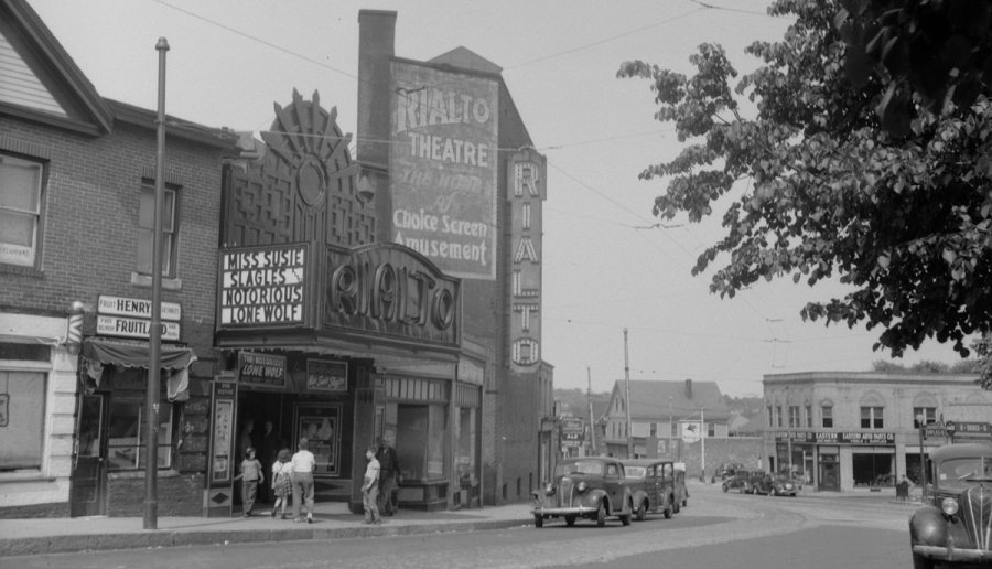 Rialto Theater in Roslindale Square