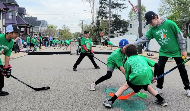 Faceoff at Shamrock Shootout