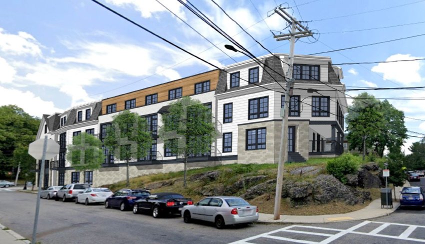 Rendering of proposed 140 Wachusett St.