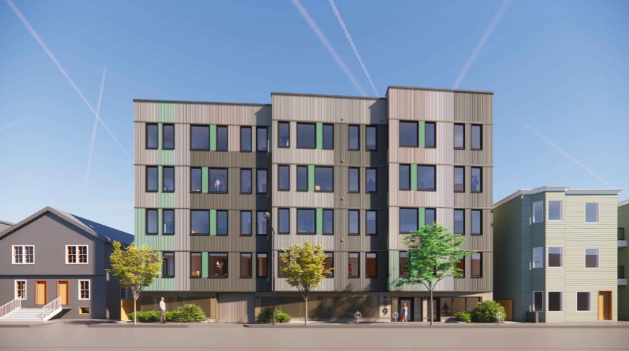 Rendering of proposed Addison Street condos