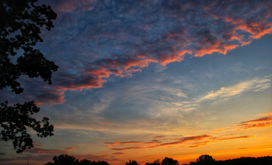 Sunrise over Franklin Park