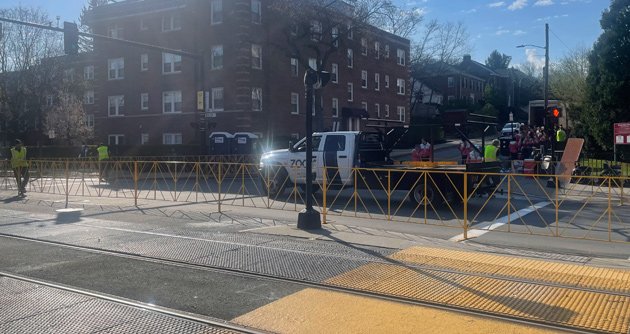 Kent Street crossing closed