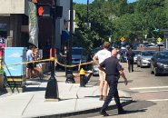 Bad crash on Centre Street in West Roxbury