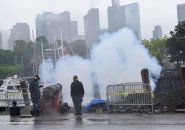 Cannon fired on Memorial Day in the Charlestown Navy Yard