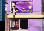 Danilo Medina presidential campaign office in Roslindale
