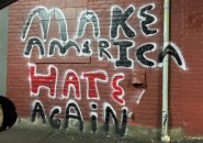 Graffiti: Make America hate again