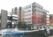 Architect's rendering of proposed Leo Birmingham Parkway building