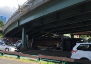 Storrowed truck on Storrow Drive