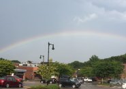 Rainbow over West Roxbury