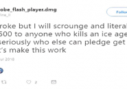 Tweet claiming to offer money to kill ICE agents