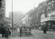 Street scene in old Boston