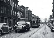 Trolley in old Boston