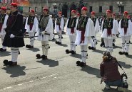 Greek Independence Day parade in Copley Square