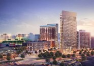 Architect's rendering of new Kenmore Square hotels