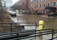Flooded Long Wharf