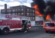 Fire in Quincy