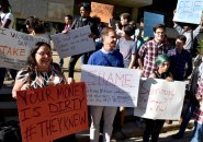 Anti-Reif protest at MIT